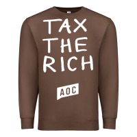 Chestnut aoc tax the rich Premium Sweatshirt - baoMotion