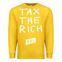 Lemon aoc tax the rich Premium Sweatshirt - baoMotion
