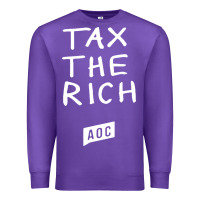 Aoc Tax The Rich Premium Sweatshirt | Teevron