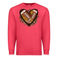 Cardinal heart football Premium Sweatshirt - JahusDesignShop