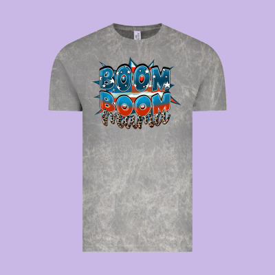 Boom Boom Mama Mother's Day Vintage Tee Designed By Fadigitalartstudio