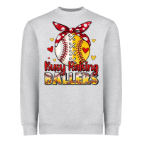 Busy Raising Ballers Heavyweight Sweatshirt | Teevron