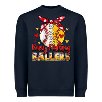 Navy busy raising ballers Heavyweight Sweatshirt - JahusDesignShop