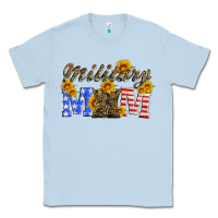 Dusty Blue military mom with soldier boots Classic Tee - Artiststas