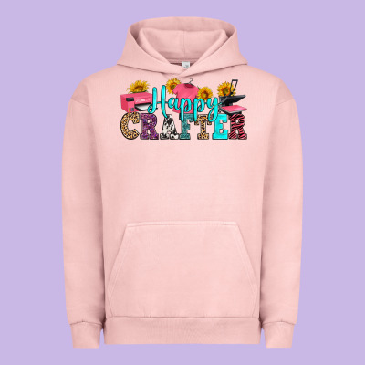 Happy Crafter Urban Hoodie Designed By Ranaportraitstore