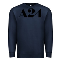 Navy a24  entertainment Premium Sweatshirt - baoMotion