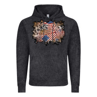 Vintage Black 4th of july background Vintage Hoodie - BundleAndBundleShop