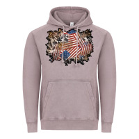 Vintage Zinc 4th of july background Vintage Hoodie - BundleAndBundleShop