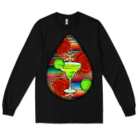 Black mexican teardrop  4 Long Sleeve Tee - BundleAndBundleShop