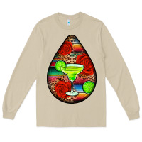 Mushroom mexican teardrop  4 Long Sleeve Tee - BundleAndBundleShop