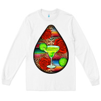 White mexican teardrop  4 Long Sleeve Tee - BundleAndBundleShop