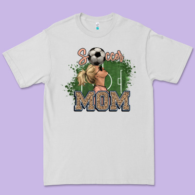 Soccer Mom Mother's Day Premium Tee Designed By Howdyjamesfarm