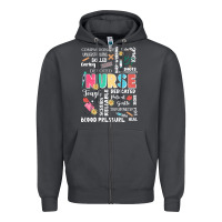 Smoke nurse word Zipper Hoodie - JahusDesignShop