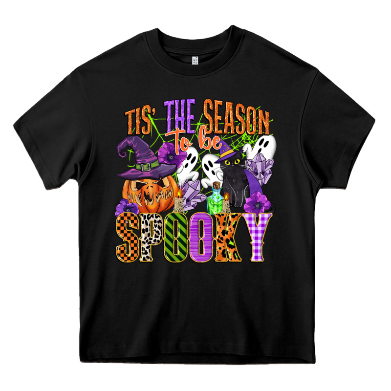 Tis The Season To Be Spooky Heavy Core Tee by CowGirlArtShop | Teevron