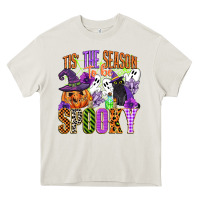 Cream tis the season to be spooky Heavy Core Tee - CowGirlArtShop
