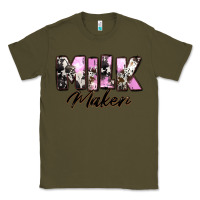 Army Green Milk Maker Mother's Day Classic Tee - CowGirlArtShop