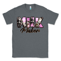 Charcoal Heather Milk Maker Mother's Day Classic Tee - CowGirlArtShop