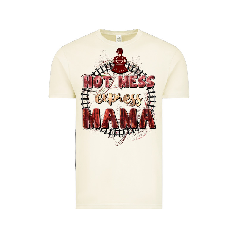 Hot Mess Express Mama Mother's Day Vintage Tee by FaDigitalArtStudio | Teevron