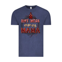 Vintage Denim Hot mess express mama Mother's Day Vintage Tee - FaDigitalArtStudio