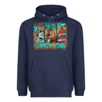 Navy merry christmas Heavyweight Hoodie - JahusDesignShop