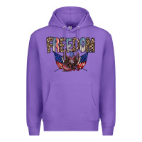 Purple freedom Premium Hoodie - RacoonDesign