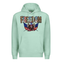 Seafoam freedom Premium Hoodie - RacoonDesign
