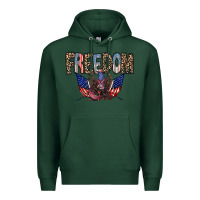 Sports Green freedom Premium Hoodie - RacoonDesign