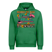 Emerald mama by day craft queen by night Urban Hoodie - RanaPortraitStore
