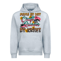 Heather Grey mama by day craft queen by night Urban Hoodie - RanaPortraitStore