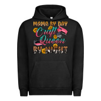 Pigment Black mama by day craft queen by night Urban Hoodie - RanaPortraitStore