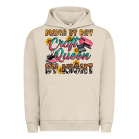 Pigment French Oak mama by day craft queen by night Urban Hoodie - RanaPortraitStore