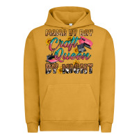 Pigment Peanut Butter mama by day craft queen by night Urban Hoodie - RanaPortraitStore