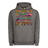 Pigment Tornado mama by day craft queen by night Urban Hoodie - RanaPortraitStore