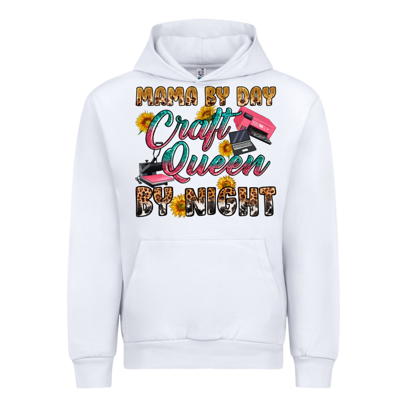 Mama By Day Craft Queen By Night Urban Hoodie by RanaPortraitStore | Teevron