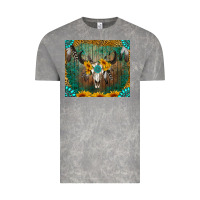 Cloud Rock boho bullskull Vintage Tee - RanaPortraitStore