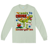 Matcha ready to crush kindergarten Long Sleeve Tee - BundleAndBundleShop