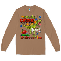 Toasted Coconut ready to crush kindergarten Long Sleeve Tee - BundleAndBundleShop