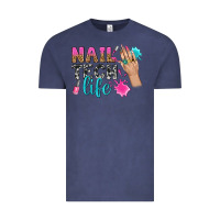 Vintage Denim nail tech life bbs Vintage Tee - BundleAndBundleShop