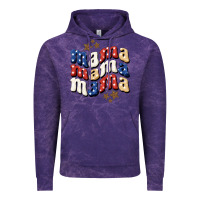 Cloud Purple american mama Vintage Hoodie - BundleAndBundleShop