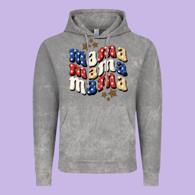 American Mama Vintage Hoodie Designed By Bundleandbundleshop