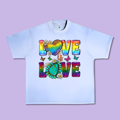 Western Love Lgbtq Tumbler Urban Heavy Tee Designed By Bundleandbundleshop
