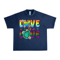 Navy Western Love LGBTQ Tumbler Urban Heavy Tee - BundleAndBundleShop