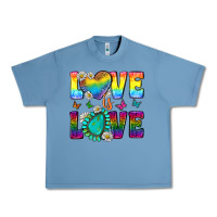 Pebble Blue Western Love LGBTQ Tumbler Urban Heavy Tee - BundleAndBundleShop