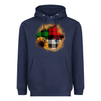 Navy sunflower christmas patch3 Heavyweight Hoodie - JahusDesignShop