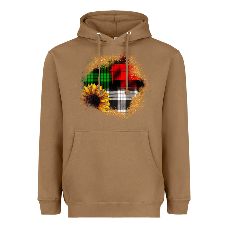 Sunflower Christmas Patch3 Heavyweight Hoodie by JahusDesignShop | Teevron