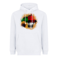 White sunflower christmas patch3 Heavyweight Hoodie - JahusDesignShop