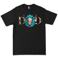 Black western dad with gemstone and skull Premium Tee - RanaPortraitStore