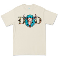 Western Dad With Gemstone And Skull Premium Tee | Teevron