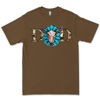 Cacao western dad with gemstone and skull Premium Tee - RanaPortraitStore