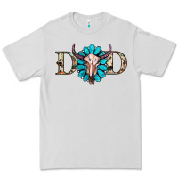 Dove Grey western dad with gemstone and skull Premium Tee - RanaPortraitStore
